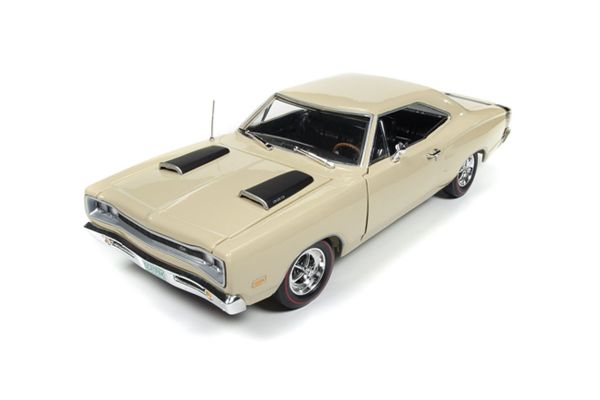 AMERICAN MUSCLE 1/18scale 1969 Dodge Super Bee with 1/64scale modelcar Cream  [No.AMM1094]