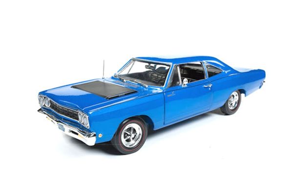 AMERICAN MUSCLE 1/18scale 1968 Plymouth Road Runner 50th Anniversary (Electric Blue)  [No.AMM1125]