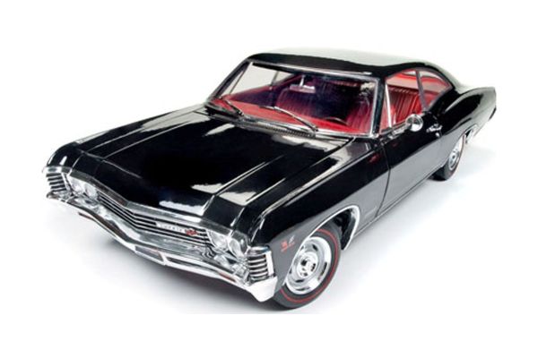 AMERICAN MUSCLE 1/18scale 1967 Chevy Impala SS MCACN (Tuxedo Black)  [No.AMM1129]