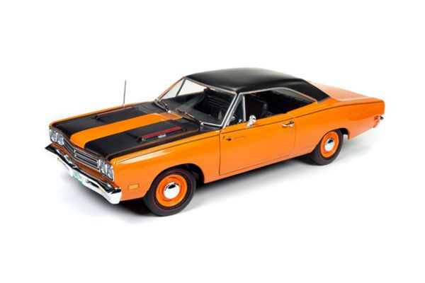 AMERICAN MUSCLE 1/18scale 1969 Plymouth Road Runner 50th Anniversary (Omaha Orange)  [No.AMM1131]