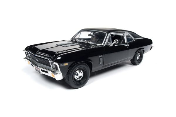 AMERICAN MUSCLE 1/18scale 1969 Chevrolet Yenko Nova (Class of 69-MCACN) Gross & Flat Black  [No.AMM1178]