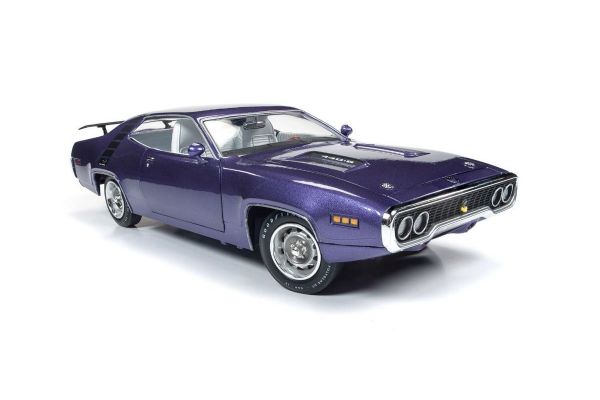 AMERICAN MUSCLE 1/18scale 1971 Plymouth Road Runner Hardtop (MCACN) Violet purple  [No.AMM1182]