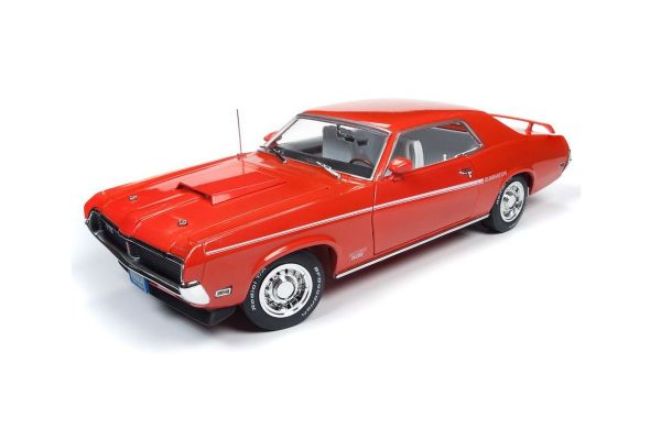 AMERICAN MUSCLE 1/18scale 1969 Mercury Cougar Hardtop (50th Anniversary of Boss Fords) Competition Orange  [No.AMM1183]