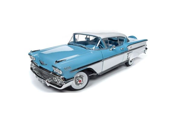 AMERICAN MUSCLE 1/18scale 1958 Chevy Bel Air Impala (Cashmere Blue)  [No.AMM1216]