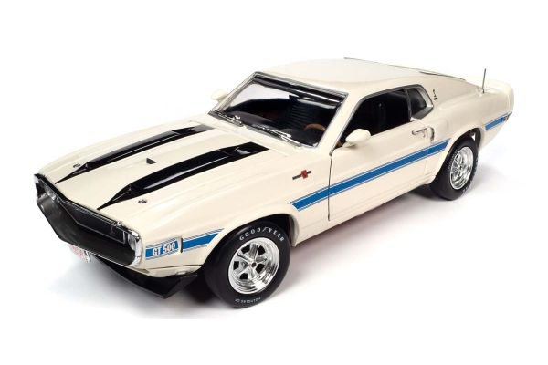 AMERICAN MUSCLE 1/18scale 1970 Shelby GT-500 Wimbledon White  [No.AMM1229]