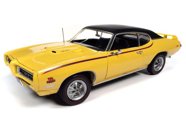 AMERICAN MUSCLE 1/18scale 1969 Pontiac GTO Judge Goldenrod Yellow  [No.AMM1252]