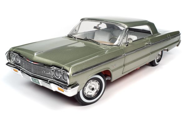 AMERICAN MUSCLE 1/18 1964 シェビー インパラ SS409 メドーグリーン AMM1264