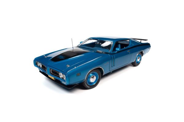 AMERICAN MUSCLE 1/18scale 1971 Dodge Charger R/T Blue  [No.AMM1274]