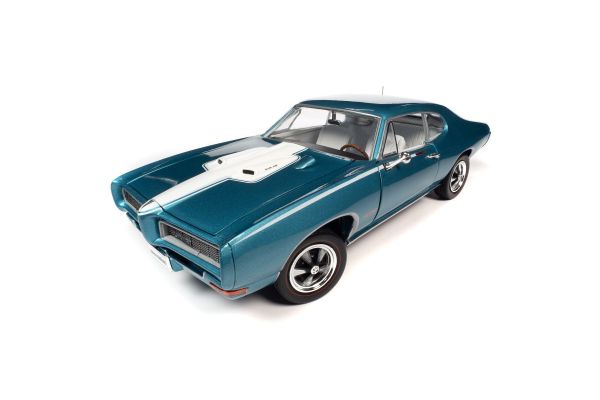 AMERICAN MUSCLE 1/18scale 1968 Pontiac GTO Turquoise  [No.AMM1277]
