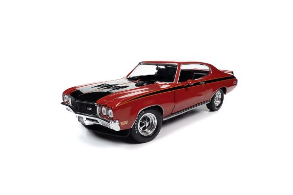 AMERICAN MUSCLE 1/18scale 1972 Buick GSX - Fire Red  [No.AMM1301]