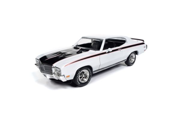 AMERICAN MUSCLE 1/18scale 1970 Buick GSX Hardtop MCACN Apollo White  [No.AMM1322]