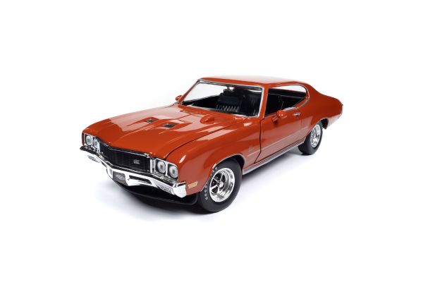 AMERICAN MUSCLE 1/18scale 1972 Buick GS Hardtop (MCACN) Flame Orange  [No.AMM1327]