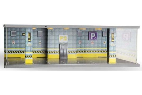 ATLANTIC CASE 1/64scale Assembled Diorama Parking P2 Yellow Floor  [No.ATL30302N]