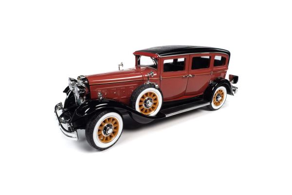 AUTO WORLD 1/18scale 1931 Peerless Master 8 Sedan Cinnamon Red / Black  [No.AW284]