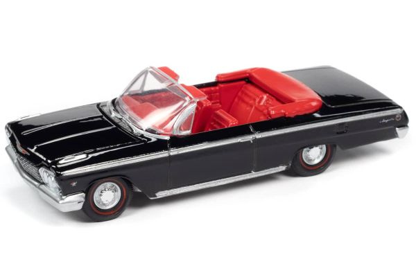 AUTO WORLD 1/64scale 1962 Chevy Impala SS Gloss Black  [No.AW64262B5BK]