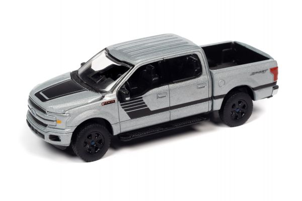 AUTO WORLD 1/64scale 2019 Ford F-150 XLT Sport Silver  [No.AW64282A2SV]