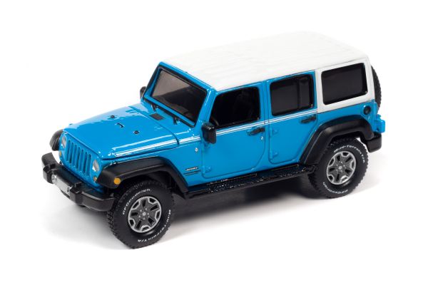 AUTO WORLD 1/64scale 2018 Jeep Wrangler JK Unlimited Sport Blue  [No.AW64282A6BL]