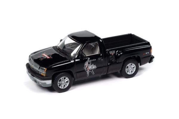 AUTO WORLD 1/64 2003 シェビー シルバラード ステップサイド PBR ブラック  [No.AWBC002CBK]