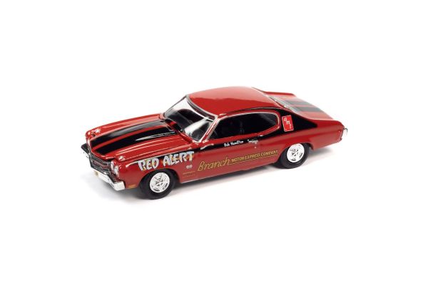 JOHNNY LIGHTNING 1/64scale 1970 Chevy Chevelle Granberry Red  [No.AWRC013A1R]