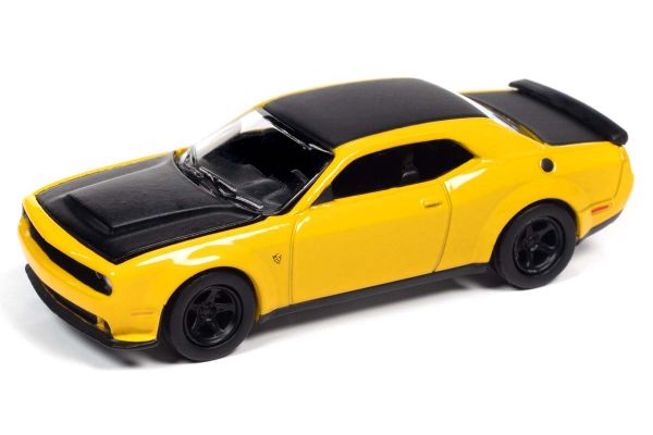 AUTO WORLD 1/64scale 2019 Dodge Challenger Demon Yellow / Black  [No.AWSP068B]