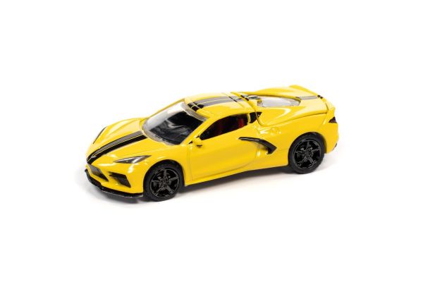 AUTO WORLD 1/64scale 2020 Chevy Corvette Accelerate Yellow / Black  [No.AWSP084B]
