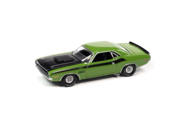 AUTO WORLD 1/64scale 1970 Dodge Challenger T / A Green / Graphics  [No.AWSP086A]