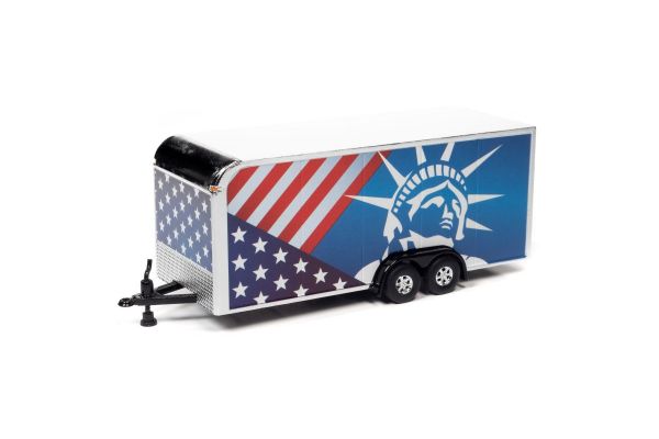 AUTO WORLD 1/64scale Closed Trailer Star-Spangled Banner / Statue of Liberty  [No.AWSP092]