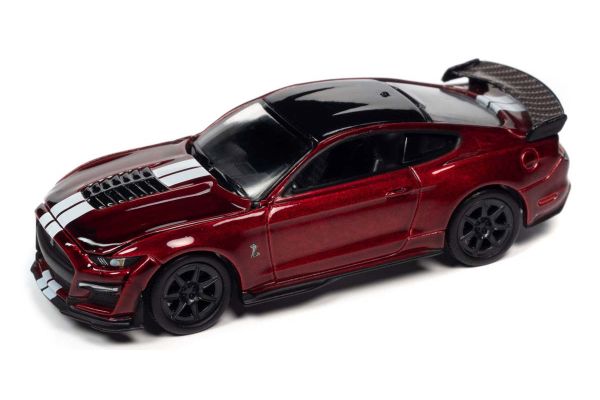AUTO WORLD 1/64scale 2020 Shelby GT500 Gloss Red / White  [No.AWSP100B]