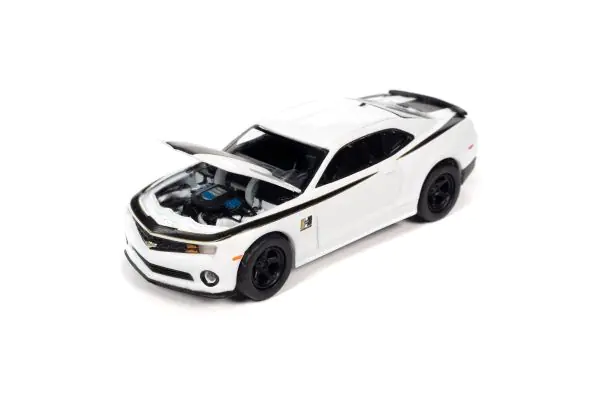 AUTO WORLD 1/64scale 2010 Hurst Chevy Camaro White/Black [No