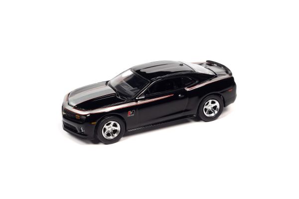 AUTO WORLD 1/64scale 2010 Hurst Chevy Camaro Black/Silver  [No.AWSP115B]