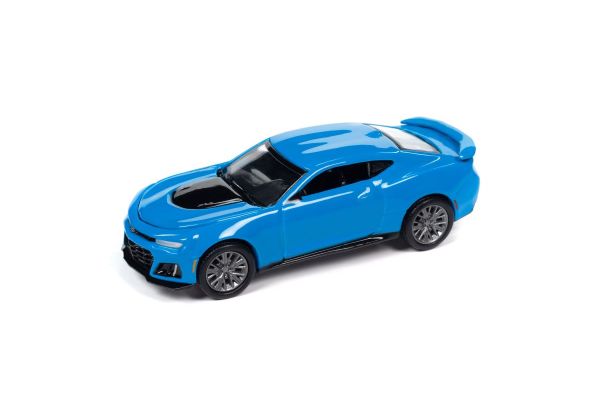 AUTO WORLD 1/64 2022 シェビー カマロ ZL1 ラピッドブルー  [No.AWSP138B]