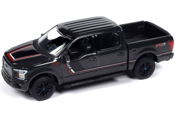 AUTO WORLD 1/64scale 2020 Ford F-150 Lead Foot Gray/Stripe  [No.AWSP150A]