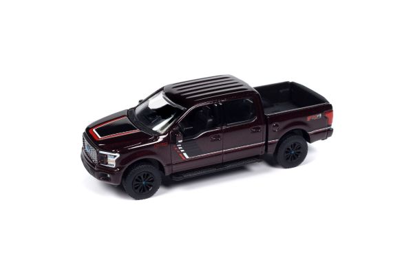 AUTO WORLD 1/64scale 2020 Ford F-150 Magma Red/Stripe  [No.AWSP150B]