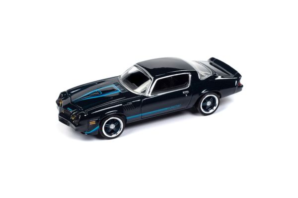 AUTO WORLD 1/64scale 1979 Chevy Camaro Z28 Dark Blue/Stripe  [No.AWSP155]