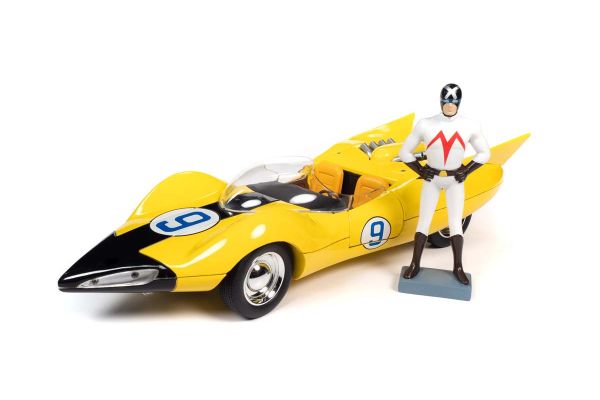 AUTO WORLD 1/18scale Speed Racer Shooting Star (Meteor) Racer X (Racer X) with figure  [No.AWSS125]