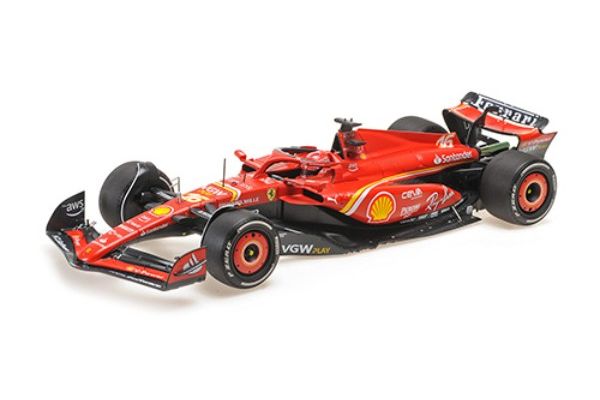 MINICHAMPS 1/18 フェラーリ SF-24 シャルル･ルクレール オーストラリアGP 2024  [No.PBBR241816]