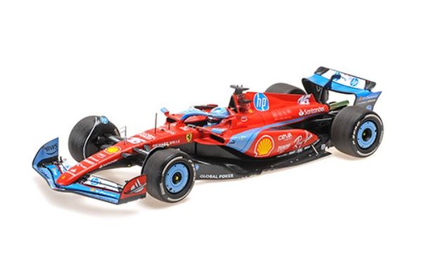 MINICHAMPS 1/18 フェラーリ SF-24 シャルル･ルクレール マイアミGP 2024  [No.PBBR241826]