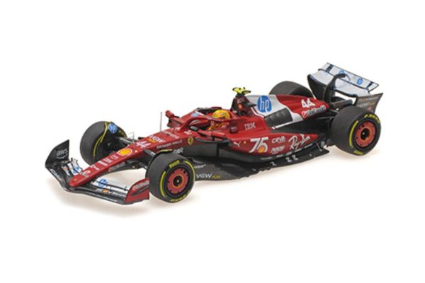 MINICHAMPS 1/18 フェラーリ SF-25 ルイス･ハミルトン モナコGP 2025  [No.PBBR254544]