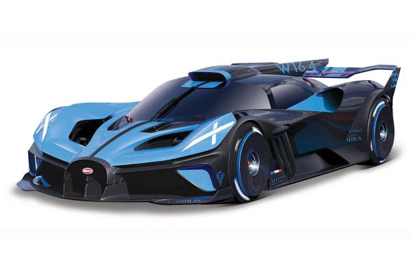 Bburago 1/18scale Bugatti Bolide Blue/Black  [No.BUR11047BLK]