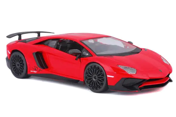 Bburago 1/24scale Lamborghini Aventador SV Coupe (Red) [] -  KYOSHO minicar