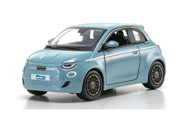 Bburago 1/24 フィアット 500e (2003)  ライトブルー  [No.BUR21110BL]