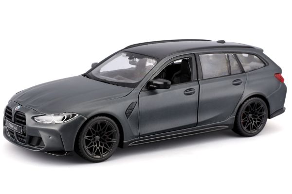 Bburago 1/24 BMW M3 ツーリング 2023 マットグレー   [No.BUR21112GY]