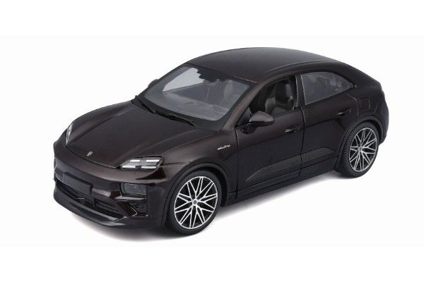 Bburago 1/24 ポルシェ マカン 4 エレクトリック 2024 ダークブラウン  [No.BUR21114DBR]