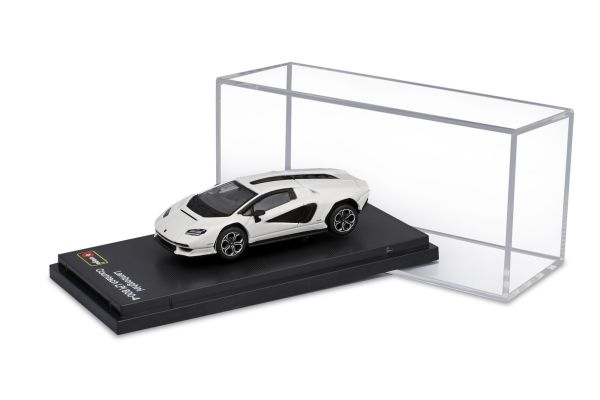 Bburago 1/64 ランボルギーニカウンタック LPI 800-4 ホワイト  [No.BUR24936W]