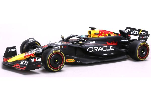 Bburago 1/24 オラクル レッドブル レーシング RB20 2024 No,1 M.フェルスタッペン ドライバー付 クリアケース  [No.BUR28056V]