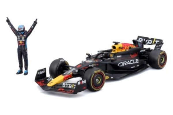 Bburago 1/24 オラクル レッド ブル レーシング RB20 No,1 2024 M.フェルスタッペン  フィギア付 ウィンドウボックス  [No.BUR28060V]