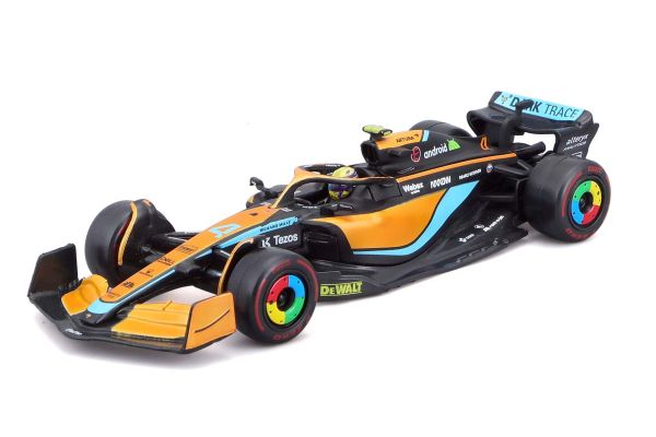 Bburago 1/43 マクラーレン F1 チーム MCL36(2022) No.4 L.ノリス ドライバー付  [No.BUR38064N]