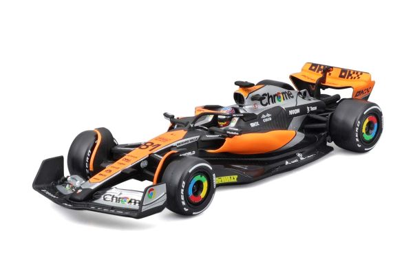 Bburago 1/43scale McLaren F1 Team MCL60 2023 No.81 O. Piastri with Driver  [No.BUR38088P]