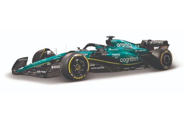 Bburago 1/43scale Aston Martin Aramco Cognizant F1 Team AMR23 2023 No.14 F. Alonso  [No.BUR38090A]