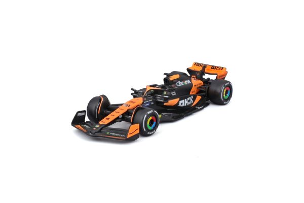 Bburago 1/43 マクラーレン F1 チーム MCL38(2024) No.81 O.ピアストリ (ウィンドウボックス)  [No.BUR38214P]